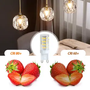 Manufacturer Wholesale 5w Flicker Free 85-265v Energy Saving Dimmable Led Bulb G4 G9
