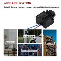 Sensor de corriente de abrazadera WiFi bidireccional inteligente 100A para medidor de energía solar fotovoltaica con monitor de potencia bidireccional 230V