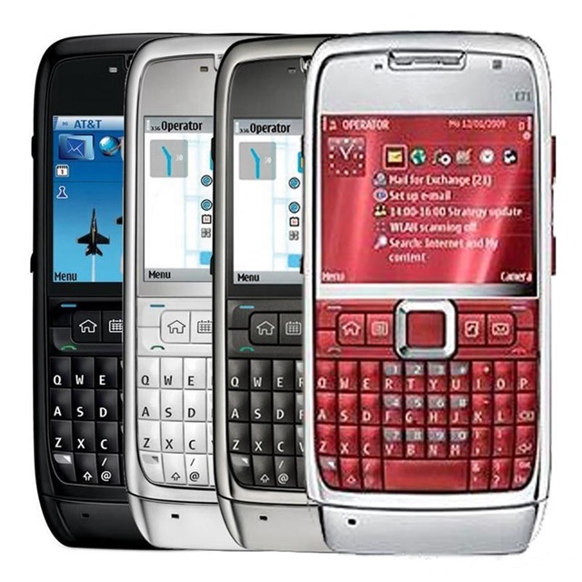 Hot Selling Cheap Simple Original Classic Bar Unlocked Mobile Cell Phone E71 for NK Handset QWERTY Keyboard Phone