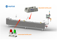 Machines de remplissage et de bouchage pneumatiques avancées pour l'emballage de bouteilles en plastique/verre liquides avec cœur PLC