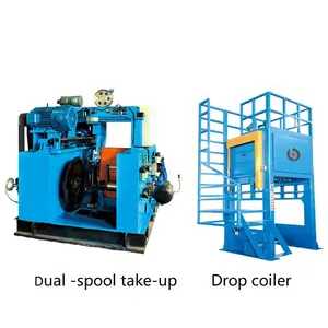 China Manufacturer Electric Wire And Cable Manufacturing Machine Quick Die Change System Aluminum Alloy Rod Breakdown Machine