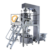 Machine d'emballage automatique de granulés MTW CE, ligne de production de remplissage et de scellage de bonbons gélifiés en bouteille
