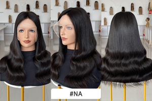 Natural Human Hair <b>Wigs</b> Glueless Body Wave Unprocessed Virgin <b>Wig</b> for White Women Lace Frontal Human Hair <b>Wig</b> #NA - Product Image 2