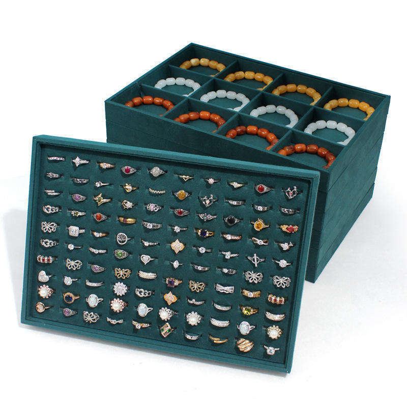 New Custom Luxury Black Leather Jewelry