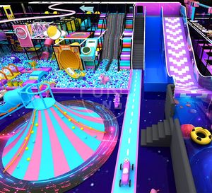 Attrezzature per Parco Giochi al Coperto per <span class=keywords><strong>Bambini</strong></span> su Misura, Centro di <span class=keywords><strong>Intrattenimento</strong></span> Commerciale, Grande Parco Trampolini per <span class=keywords><strong>Bambini</strong></span> - Product Image 2