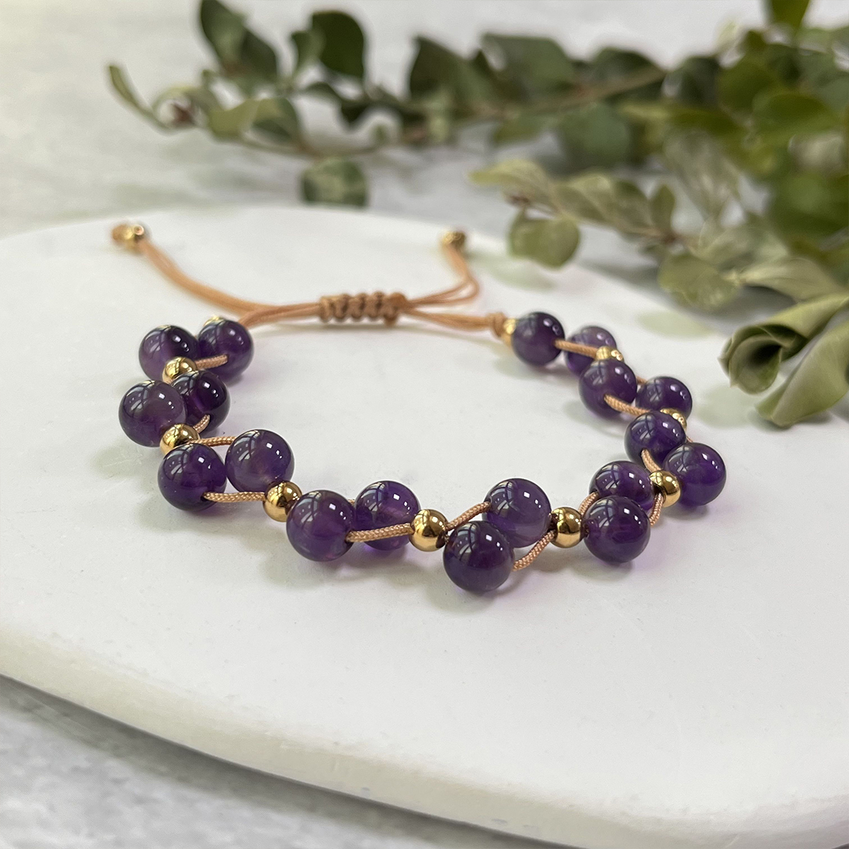 Améthyste naturelle-violet