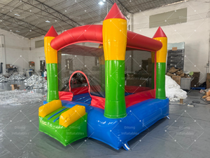 Château <span class=keywords><strong>gonflable</strong></span> coloré de qualité commerciale pour les fêtes d'enfants - Product Image 3