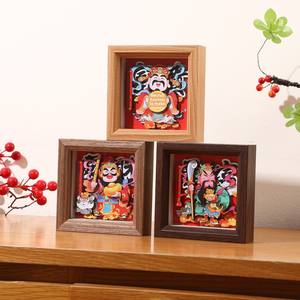 Blessings Spring Festival National Trend New Chinese Style 3D Paper-Cut Three-Dimensional Photo Frame - Product Image 3