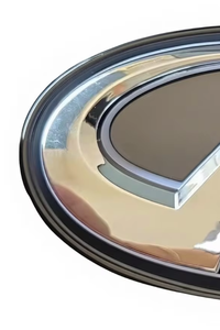 Logo Grille Flow RGB LED Emblem Q50 Q50S Q50L Chrome Hitam Mengkilap Berkualitas Tinggi ABS Klip Pemasangan Mudah untuk Tahun 2018--2025 - Product Image 5