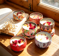 Bougie pilier parfumée Lindie pour les chambres, les cuisines, les salons ; Savon de fête pour éliminer les odeurs - Diwali, Noël, Pâques