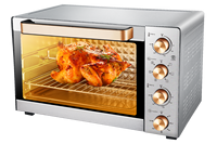 Four électrique personnalisé par le fabricant avec double plaque 1500W-3200W, fours grille-pain domestiques de haute qualité