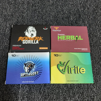 Boîtes en papier pour emballages de médicaments, boîte d'emballage personnalisée en papier artistique pour pilules, capsules, comprimés