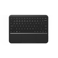 Keyboard Mini Nirkabel Baru dengan Touchpad untuk iPad Pro Air, Bluetooth, Dapat Diisi Ulang, Portabel, dan Ringkas