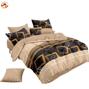 High Quality King Size Bedsheet Bright Color Flat Bedsheet OEM Custom Home Bedding set