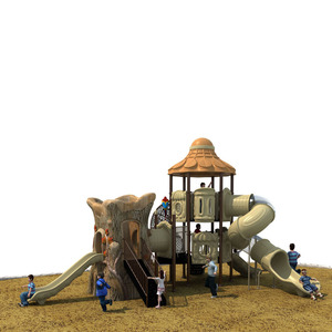 Tobogán Infantil MT-HYL013 con Diseño de Tribu <span class=keywords><strong>Primitiva</strong></span>, Tobogán Grande para Exteriores, Equipo Deportivo, Parque Infantil, Tobogán de Plástico - Product Image 4