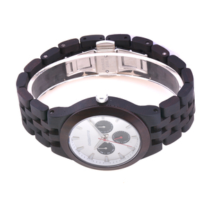 Montre-bracelet en bois écologique de luxe pour homme, édition limitée, mouvement à quartz, étanche, acier inoxydable, vente en gros - Product Image 4