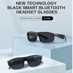 Lunettes de soleil BT bi-mode intelligentes Ecouteurs 5.3 Chip Sports/musique Lunettes de soleil anti-éblouissement bi-mode jour et nuit Conduite - Product Image 6