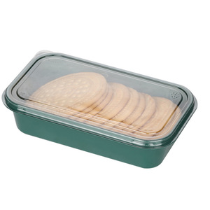 Einweg-Bäckerei-Kuchen- und Gebäckbehälter aus PET-Kunststoff mit Deckel für Backwaren, Desserts, Brownies und Kekse - Product Image 2