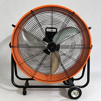 Ventilateur de sol haute puissance pour chantier de construction, le plus vendu par JN, ventilateur de sol puissant et performant
