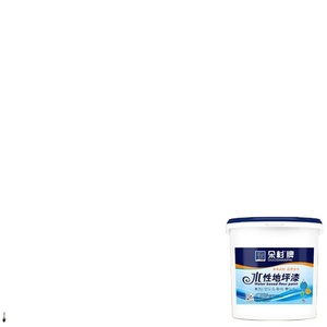 Peinture pour sols écologique à base d'eau, faible teneur en COV, non toxique, pour surfaces en béton et en bois, intérieur et extérieur - Product Image 1