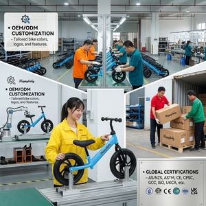 Nouveau vélo d'équilibre en acier de 12 pouces à bas prix avec cadre entièrement amorti, vitesse unique, sans pédales, capacité de charge de 75 kg pour les enfants de 2 à 5 ans - Product Image 5