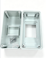 Boîtier de distribution extérieur étanche en plastique pour disjoncteur MCB 2P 32A 230V sur rail DIN