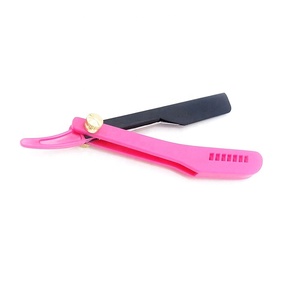 New Barber <b>Razor</b> Beauty Salon Accessories <b>Razor</b> Shaver Single Blade <b>Men</b> Personal Care Stainless Steel Solid Color - Product Image 3