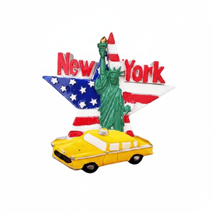 Imán de Nueva York 288 Uds 24DZ/CS recuerdos de hojalata logotipo personalizado diseño de dibujos animados estilo pegatina magnética para cocina ocasión de boda - Product Image 2
