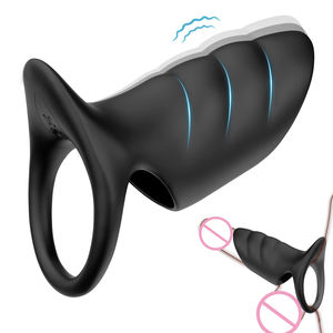 2025 Hot Selling 10 Frequency Vibrerende Siliconen Penis Cocking <span class=keywords><strong>Ring</strong></span> Volwassen Seksspeeltjes Voor Mannelijke Delay Ejaculatie Hete Penis Ringen - Product Image 1