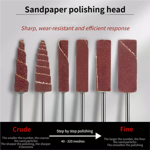Bâton <span class=keywords><strong>de</strong></span> ponçage abrasif non tissé à lamelles pour meuleuse, pour portage et polissage - Product Image 5