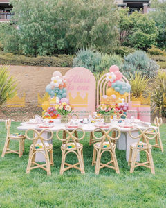 Silla Infantil de Ratán Hecha a Mano, Moderna y Segura, para Fiestas de Cumpleaños, Eventos en Sala de Estar, Muebles Infantiles de Mimbre Natural - Product Image 5