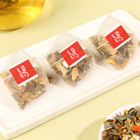 Té Herbal para Control de Grasa en Bolsitas Piramidales, Apoyo para la Pérdida de Peso, Eliminación de Residuos Tóxicos y Alivio del Estreñimiento, Personalizable, Directo de Fábrica