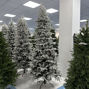 Nouveau modèle spécial <span class=keywords><strong>sapin</strong></span> articulé 150cm 180cm 210cm vert PE PVC matériau mixte épicéa arbre de noël artificiel pour la décoration intérieure - Product Image 5