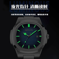 Montre de luxe classique de haute qualité personnalisée, bracelet en silicone, étanche, montre de sport pour homme, étanche 3ATM, Reloj