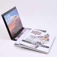 Haute qualité personnalisé 8x10 pouces Album Photo mémoire livre beau Style PVC Film Scrapbook bricolage couverture en aluminium pour cadeau de famille