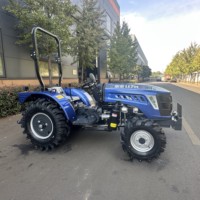 Traktor Mini Crawler Kompak 4x4 Berkualitas Tinggi Letol 50HP Diesel Pompa Otomatis untuk Kebun dan Pertanian dengan Suku Cadang