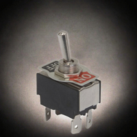 Interrupteur à levier de verrouillage industriel 15A 250V SPST ON-OFF 2 broches en métal, indice de protection IP53, durée de vie de 500 000 cycles