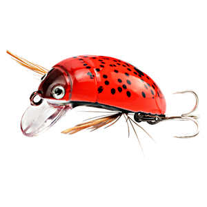 Ventas calientes 3,8 cm 4,1G Escarabajo <span class=keywords><strong>de</strong></span> pesca flotante Cicada Topwater Bug Insecto Cebo Minnow Señuelo - Product Image 2