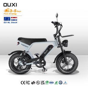 OUXI V8 Mini Bicicleta Eléctrica de Largo Alcance para Carretera, Ciudad, Desplazamientos Urbanos, Mini Fatbike Eléctrica Híbrida <span class=keywords><strong>con</strong></span> Batería de Litio para Niños - Product Image 1