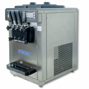 Machine à cônes automatique de comptoir professionnelle pour glaces molles et glaces dures - Product Image 1
