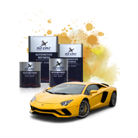 Peinture automobile mate blanche, revêtement plastique pour voitures, retouche automobile
