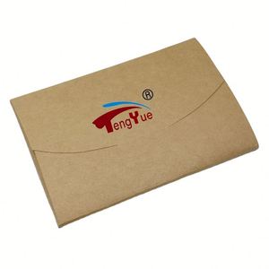 Emballage de cadeau de luxe personnalisé le plus récent enveloppe en papier foulard en soie expédition dans une boîte postale ondulée - Product Image 2