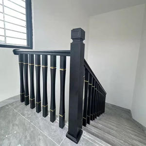 Diseño de pasamanos de escalera de acrílico de acero moderno más vendido - Product Image 5