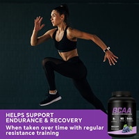 VitaHall Poudre de BCAA pour Adultes OEM 2:1:1 Acides Aminés à Chaîne Ramifiée Marque Privée Stimulant Énergétique Croissance Musculaire