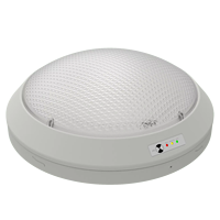 Plafonnier LED d'urgence COMLED 30W avec détecteur de mouvement, en acier, IP65, pour couloir, escalier, passage, montage mural, 120 degrés, dimmable