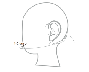 Micrófono de Auriculares Color Piel para <span class=keywords><strong>AKG</strong></span> y Gemini - Product Image 2