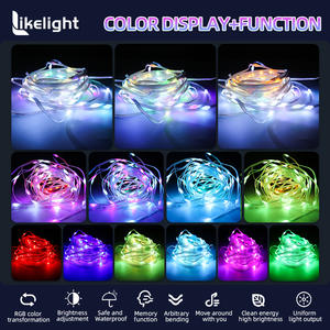 Luces de Cadena de Hadas de 10 mm * 4,2 mm, OEM, ODM, WS2811, SK6812, IP67, Mini Luces LED de Píxeles, Guirnaldas de Luces para Decoración Navideña - Product Image 3