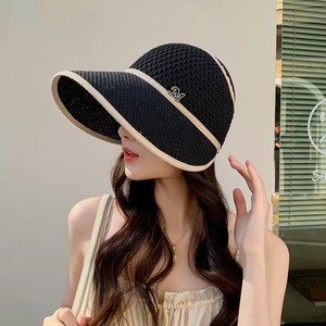 <span class=keywords><strong>Chapeau</strong></span> <span class=keywords><strong>de</strong></span> soleil pliable souple pour la <span class=keywords><strong>randonnée</strong></span> et la plage, protection UV, visière large en maille, <span class=keywords><strong>chapeau</strong></span> <span class=keywords><strong>de</strong></span> paille avec sangle réglable - Product Image 4