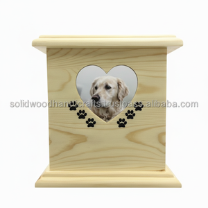 Funeral Wooden Urn Box for Pet <b>Ashes</b> Wood Cremation Urns for Cat and <b>Dog</b> <b>Ashes</b> <b>Keepsake</b> Urns at Low Price - Product Image 1