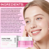 Crema Facial OEM PDRN en Cápsulas Rosas con ADN de Sodio, Niacinamida, Colágeno Hidrolizado, Aguacate y Manzanilla para Calmar e Iluminar la Piel